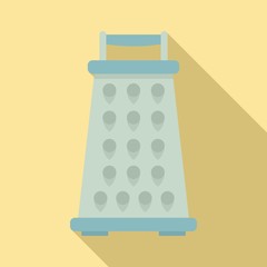 Sticker - Grater icon. Flat illustration of grater vector icon for web design