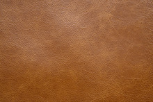 Brown Leather Texture . Background