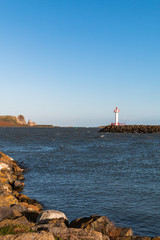 Wall Mural - Howth Harbour Lighthouse, Dublin, Ireland.