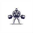 bodybuilding fitness logo