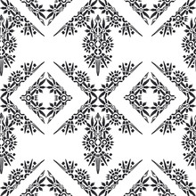 Square Scarf Ethnic Ornate Print Silk. Shawl Ikat Embroidery Autentic Ornament Carpet