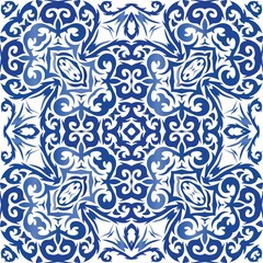  Ornamental azulejo portugal tiles decor.