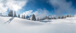 canvas print picture - Winter in den Alpen