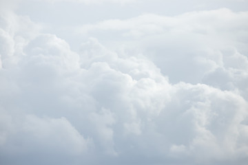 Wall Mural - white cloud background and texture. cloudy day.