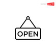 © Mussyayin - Open Icon Sign Design Illustration