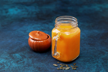 Canvas Print - Pumpkin smoothie