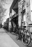 Fototapeta Uliczki - Montreal à vélo