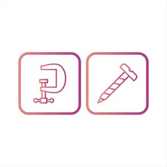 2 construction Icons For Personal And Commercial Use...