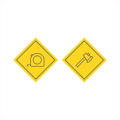 2 construction Icons For Personal And Commercial Use...