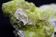 Closeup of Sulfur Crystal