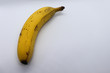 Banana on White Background