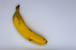 Banana on White Background