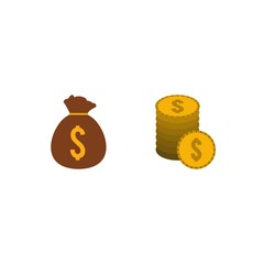 2 Icon Set Of e-commerce For Personal And Commercial Use...