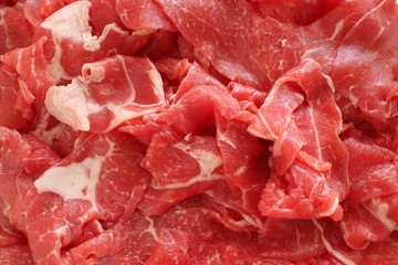 Sticker - Freshness sliced beef for prepared ingredient