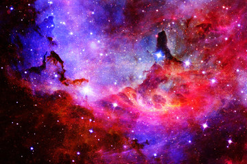 stars and galaxy space sky night background