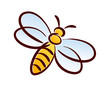 Symbol of a wild stylized bee.