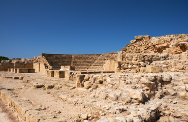 Wall Mural - Paphos Odeum. Paphos Archaeological Park. Cyprus