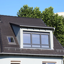 Large Dormer On A Newly Tiled Roof