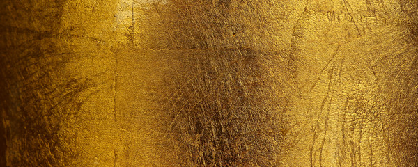 Wall Mural - golden background texture.
