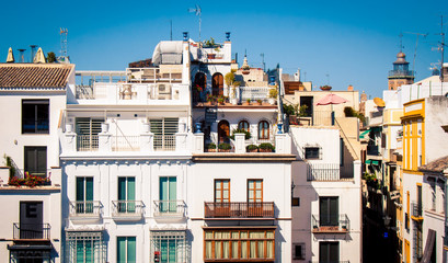 Wall Mural - facade of a building in Seville