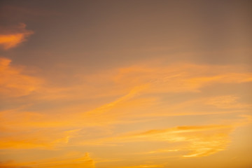 Wall Mural - colorful sunset clouds over sky