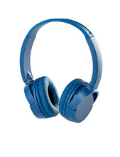Blue Wireless Headphones
