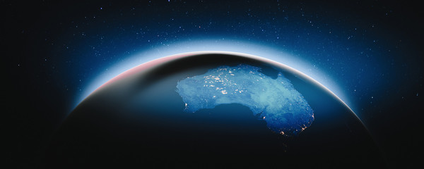 Wall Mural - australia at night