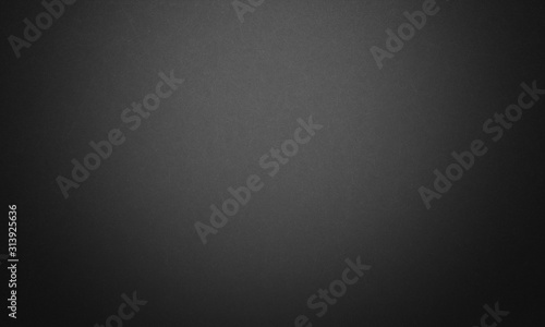 Fotomural Gray background, black and grey abstract wall and studio room, can be used pres