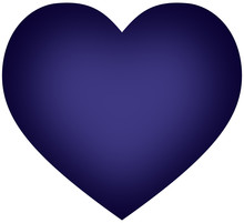 Dark Blue Heart
