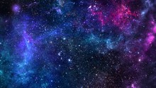 Science Fiction Wallpaper. Beauty Of Deep Space. Colorful Graphics For Background, Like Water Waves, Clouds, Night Sky, Universe, Galaxy, Planets, 