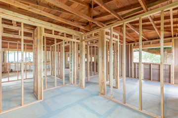 interior construction home remodel framing project