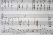© Brett - Handwritten sheet music on clean white paper