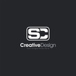 SC Logo Letter Initial SC abstract Logo Template Design Vector, Emblem, Design Concept, Creative Symbol design vector element for identity, logotype or icon Creative Design