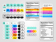© artempo - Nutrition facts label set. Information for packaged food, requirement for daily ingredients and micronutrients in tablets and tabs. Diet guideline. Vector, illustration.