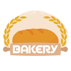 Canvas Print - Bakery logo design