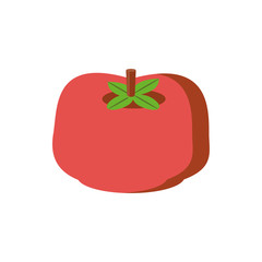 Sticker - Isolated tomato vegetable vector design