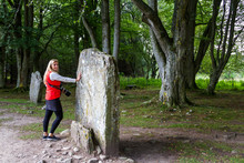 Standing Stones At Clava Cairns, Scotland