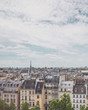 Panoramic view of central Paris, France