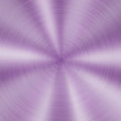Abstract shiny metal background with circular brushed texture in purple color