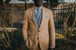 © Daemaine Hines - Stylish African American Man.