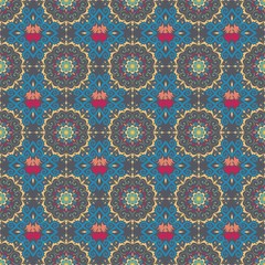 Wall Mural - seamless pattern of ethnic pattern.