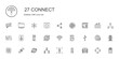 connect icons set