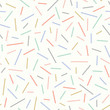Abstract line pattern. Pastel tossed seamless repeat background design.