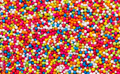 Fotomural abstract sprinkles food texture background