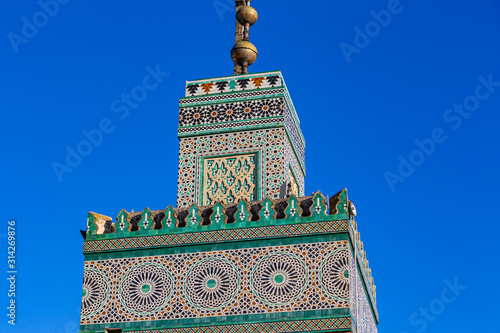 Cuadros en Lienzo Al-Karaouine university minaret in the Medina of Fes el Bali