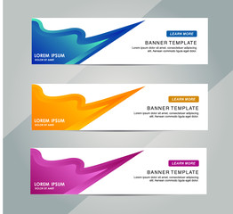 Wall Mural - Abstract Web banner design background or header Templates