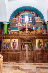 Wall Mural - Saint John the Baptist Church Jordan River Altar