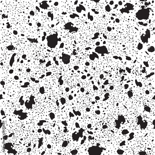 Cuadros en Lienzo Quail eggs texture Abstract Vector seamless pattern with dots and splashes on a