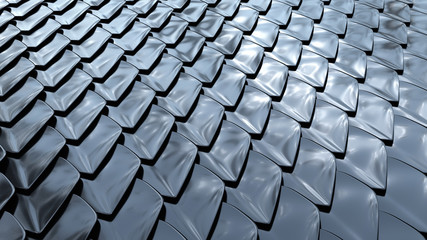 Part of chain mail close-up.