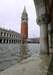 Bell Tower in Venice Italy and the water in the square